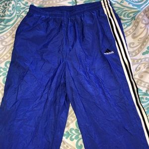 Adidas vintage dry fitted sweatpants!
